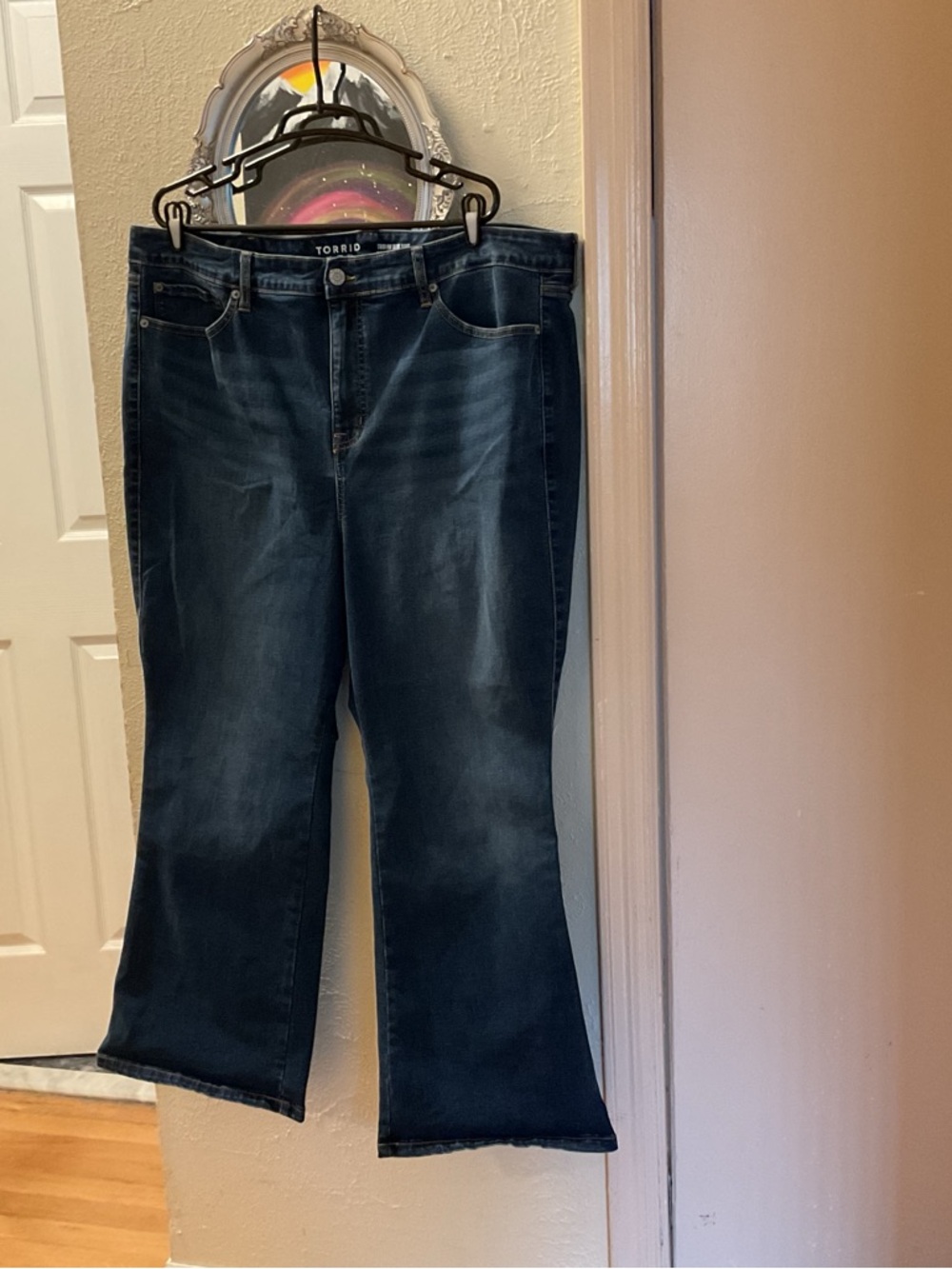 torrid Dark Blue Flare Jeans